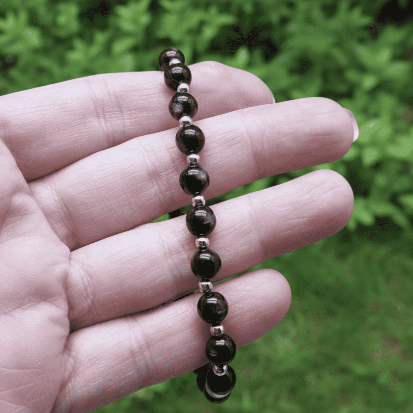 Bracelet en Hypersthène