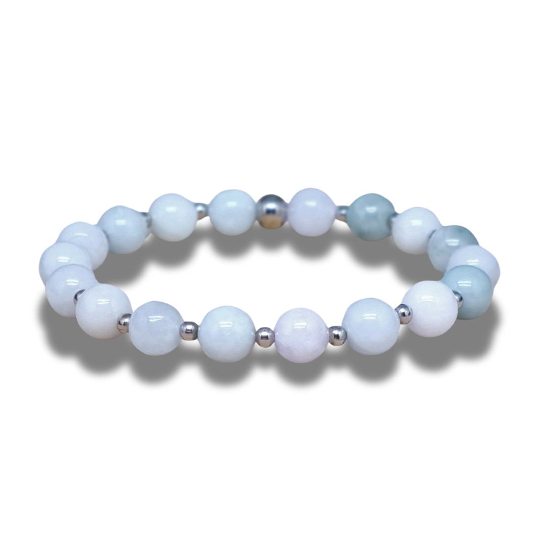 Bracelet en Jade Jadéite - ENAE Minéraux