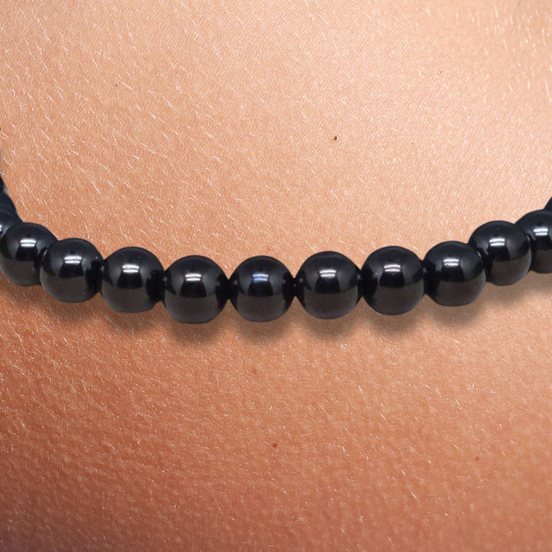 Bracelet en Jais (ou Jet)