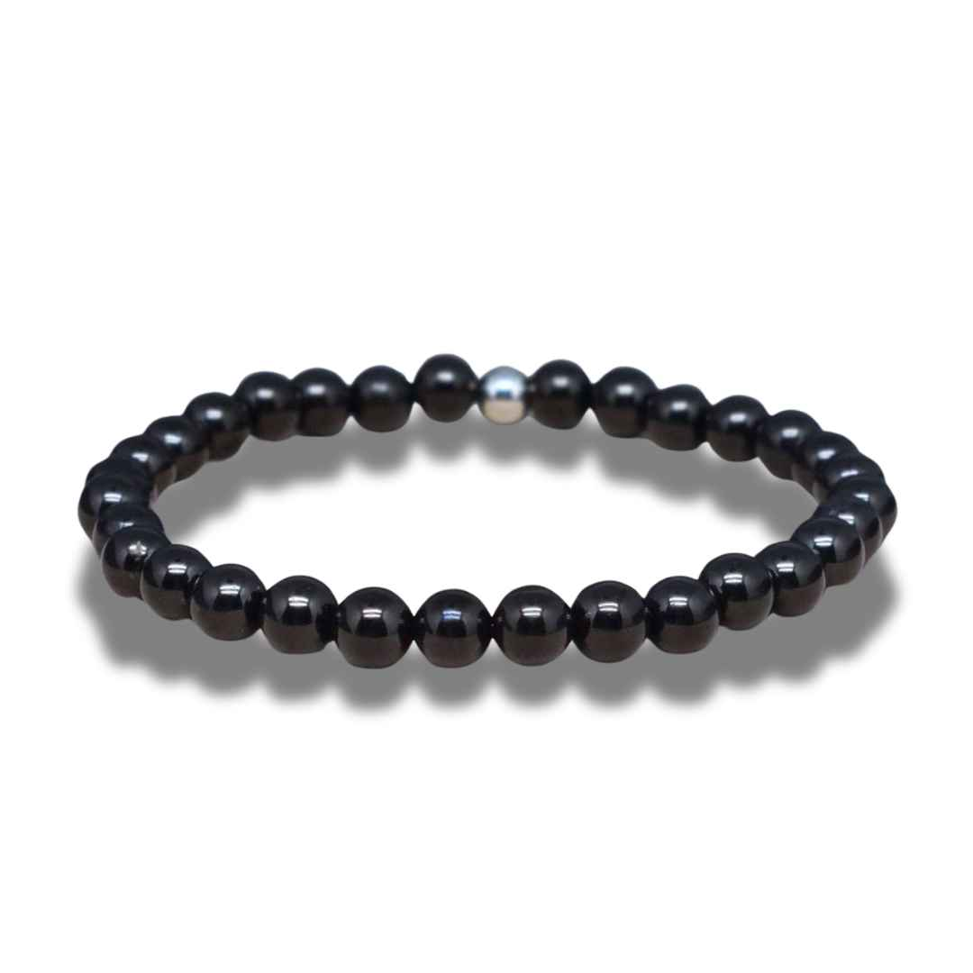 Bracelet en Jais (ou Jet) - ENAE Minéraux