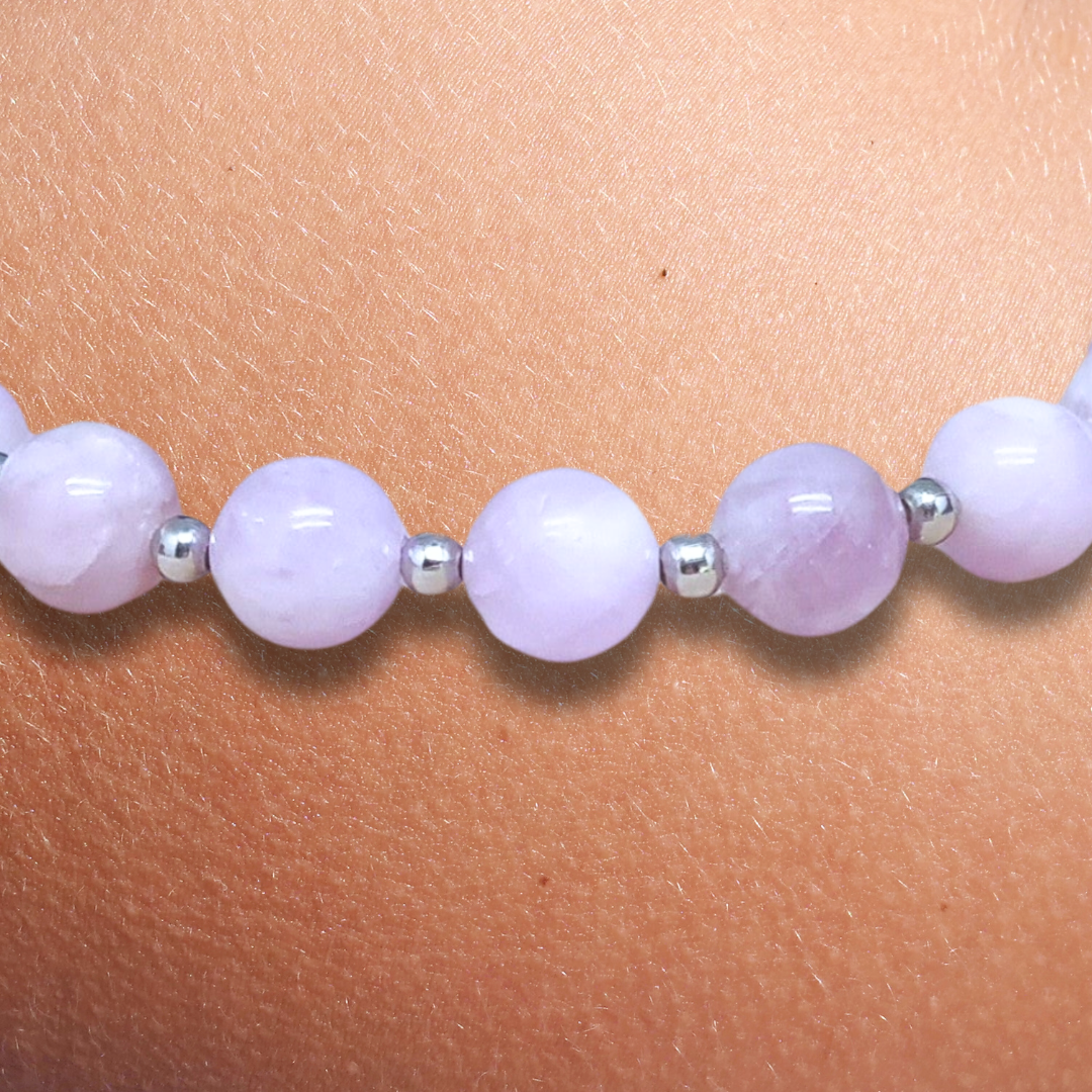 Bracelet en Kunzite