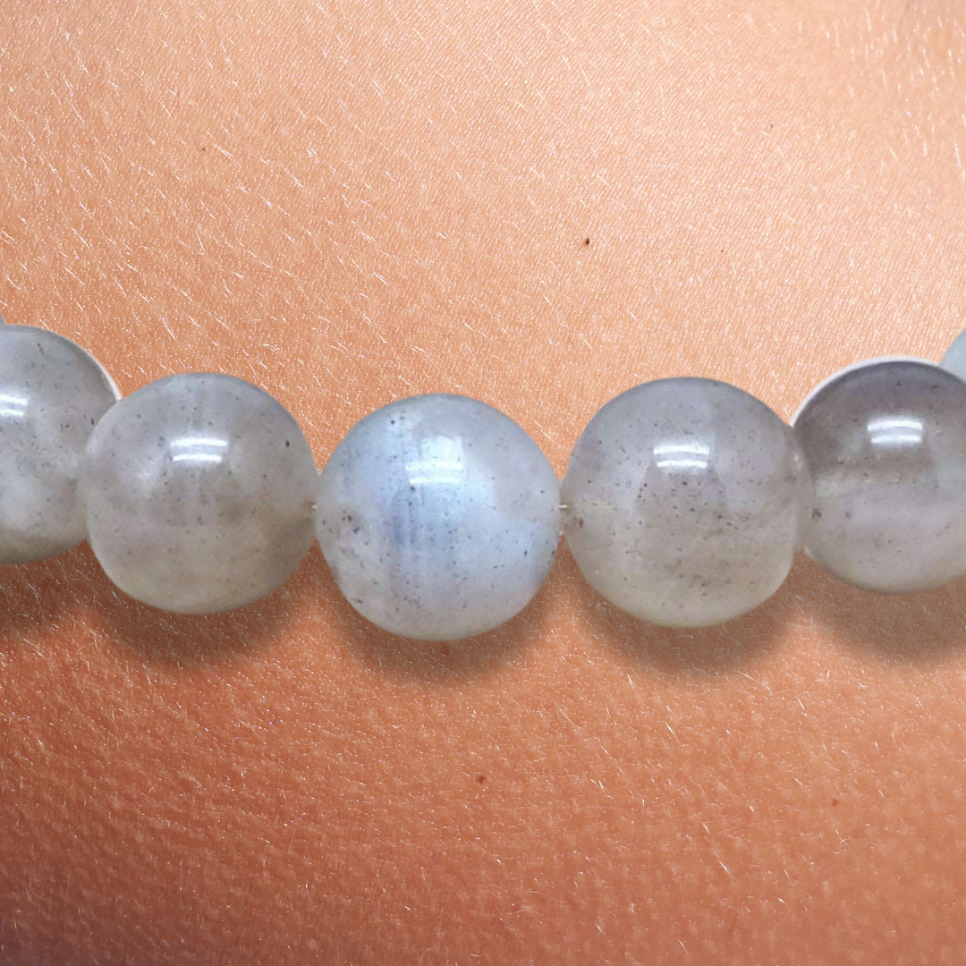 Bracelet en Labradorite en 7mm