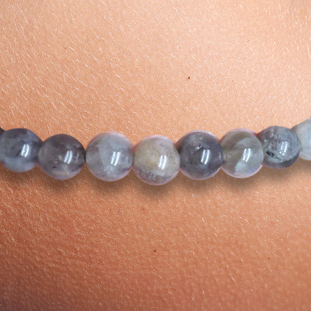 Bracelet en Labradorite en 7mm