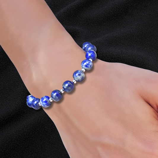 Bracelet en Lapis-Lazuli