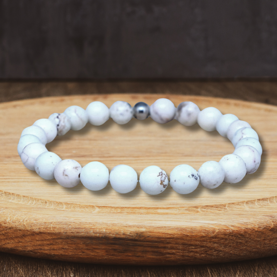 Bracelet en Magnésite - ENAE Minéraux