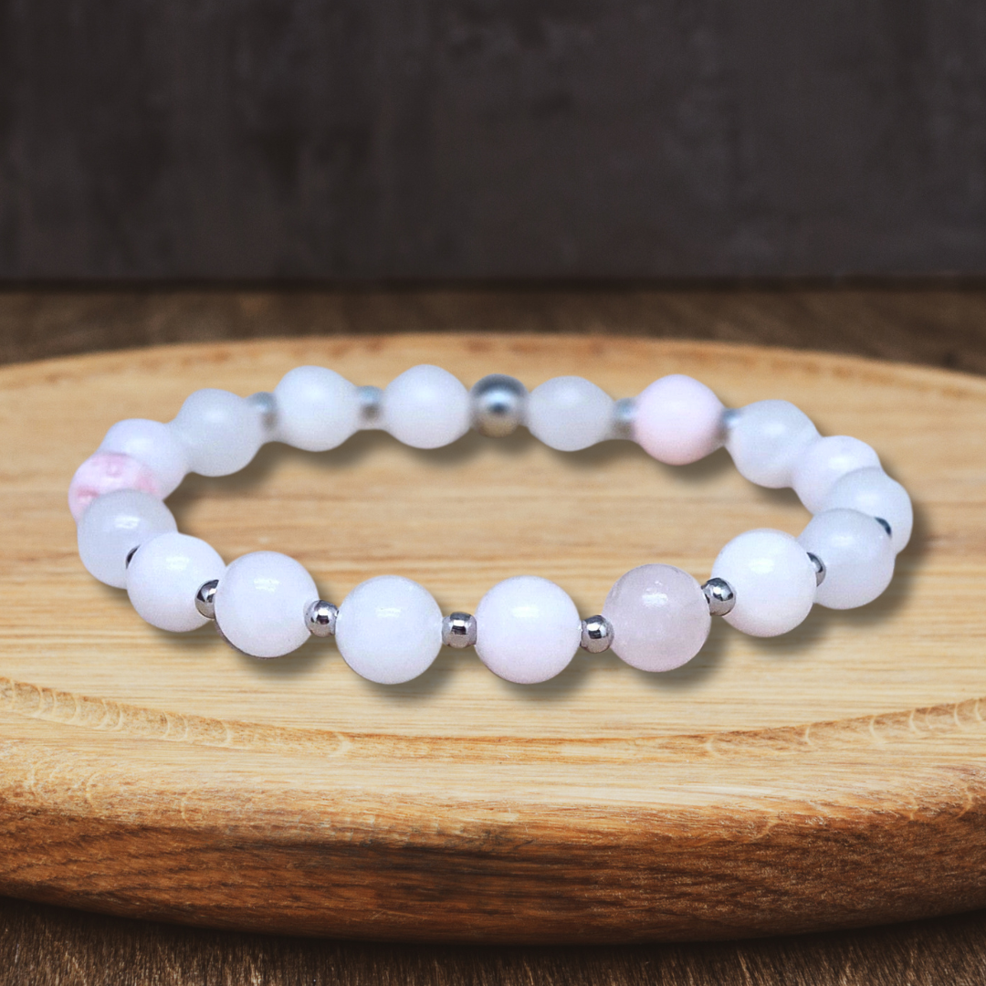 Bracelet en Manganocalcite - ENAE Minéraux