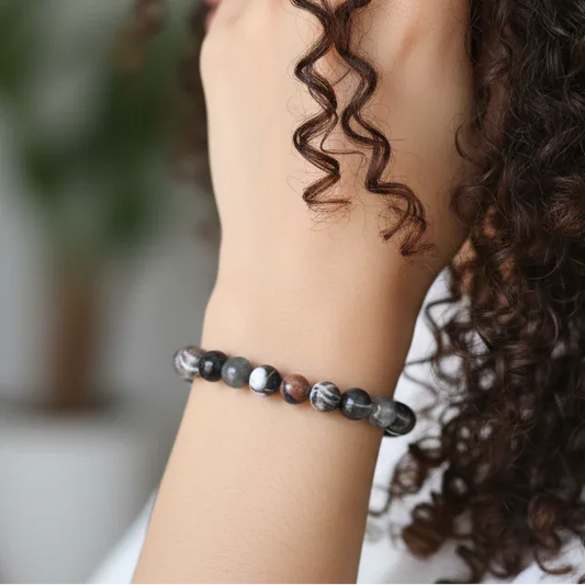 Bracelet en Marbre Porcelaine