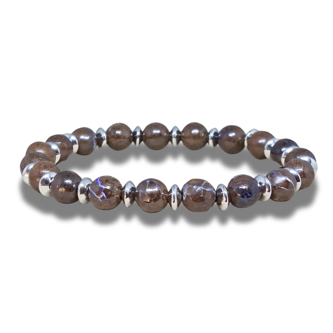 Bracelet en Opale Boulder - ENAE Minéraux