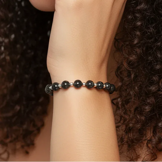 Bracelet en Opale du Honduras 6mm