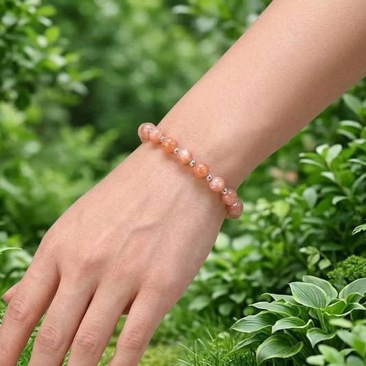 Bracelet en Pierre de Soleil