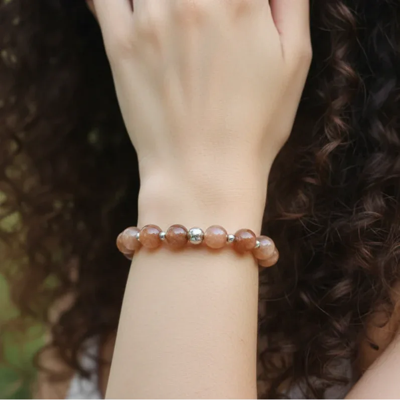 Bracelet en Pierre de Soleil