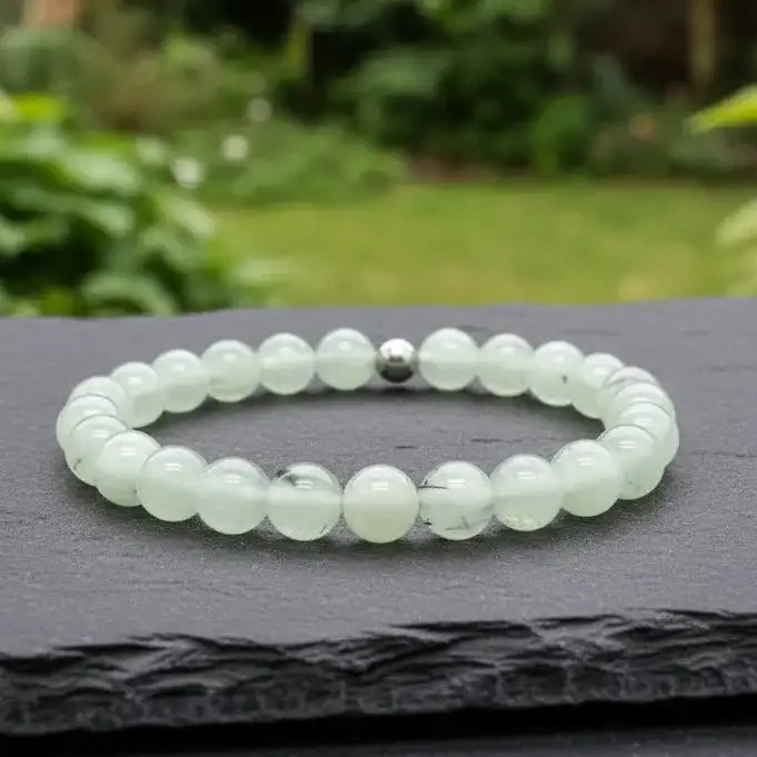 Bracelet en Prehnite - 21