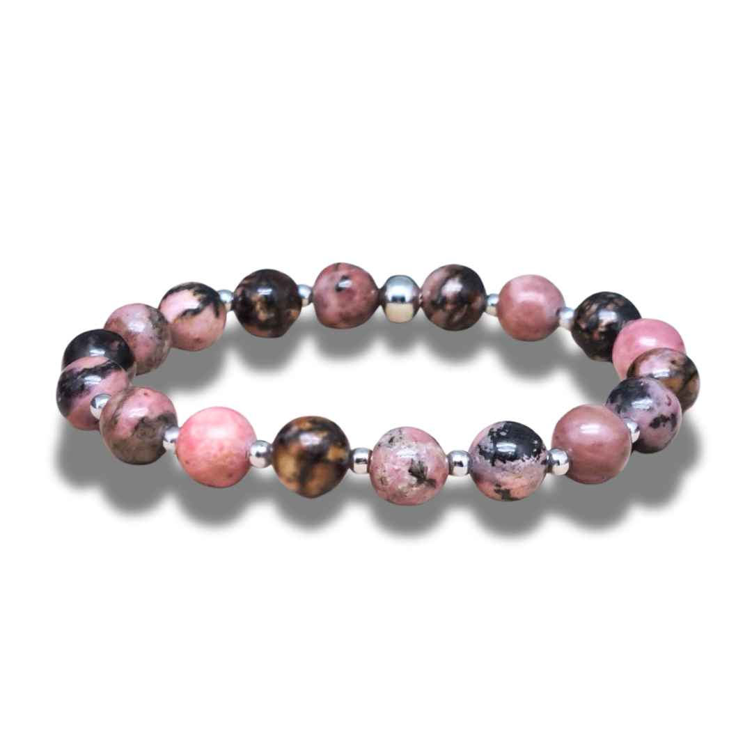 Bracelet en Rhodonite