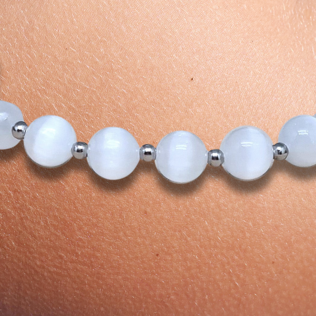 Bracelet en Sélénite - ENAE Minéraux