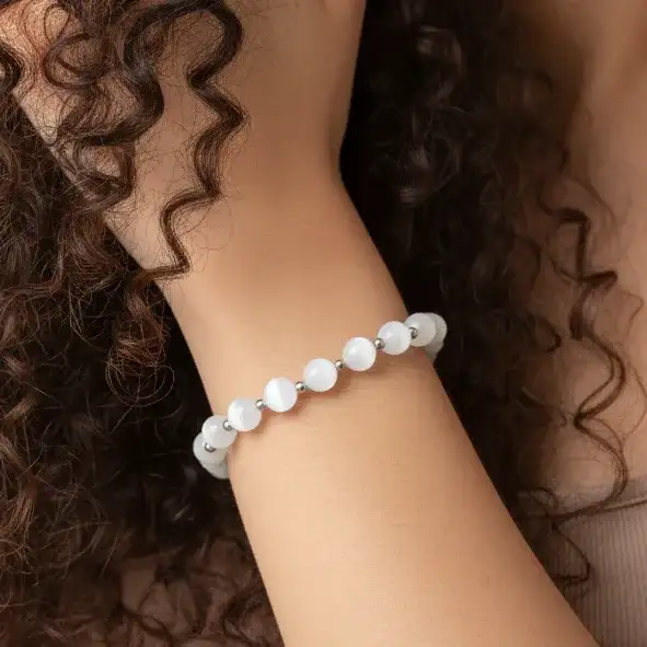 Bracelet en Sélénite
