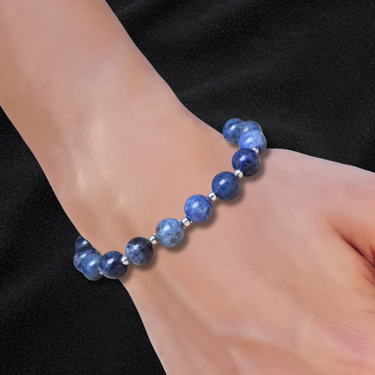 Bracelet en Sodalite 8mm