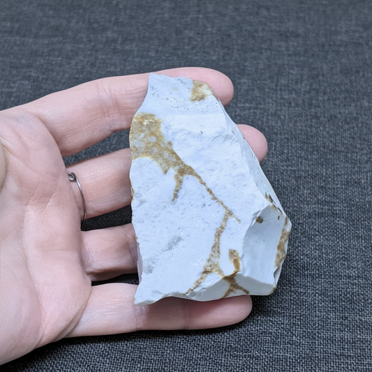 Calcédoine bleue brute 168g (MB445-7)