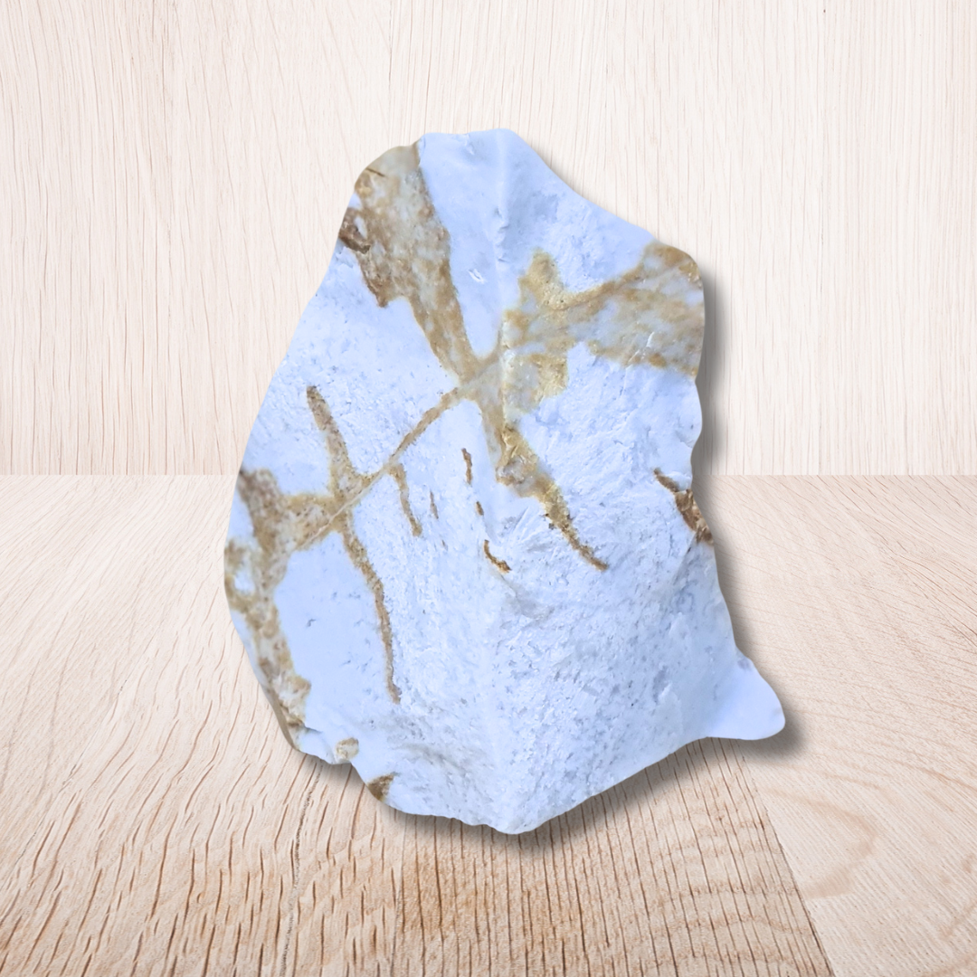 Calcédoine bleue brute (MB445-7)