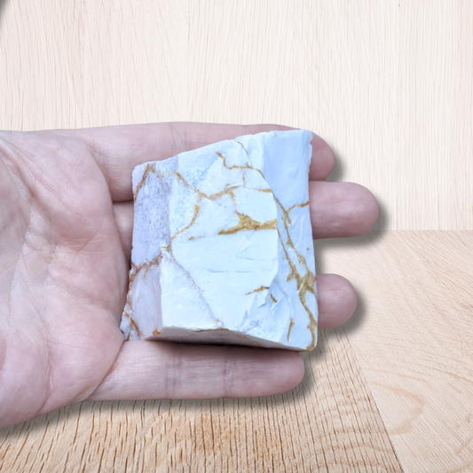 Calcédoine bleue brute 122g (MB445-4)