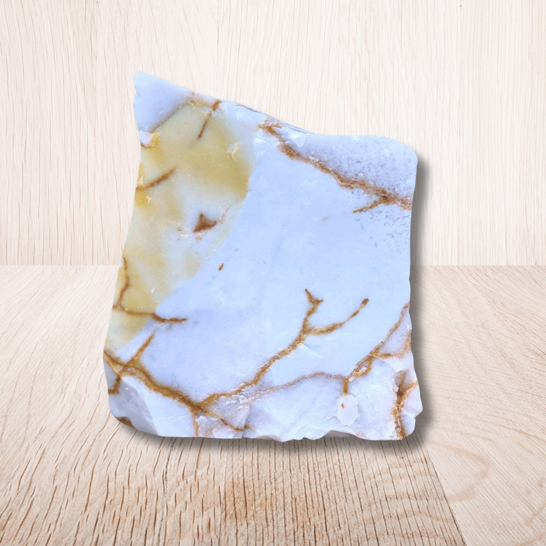 Calcédoine bleue brute 122g (MB445-4)