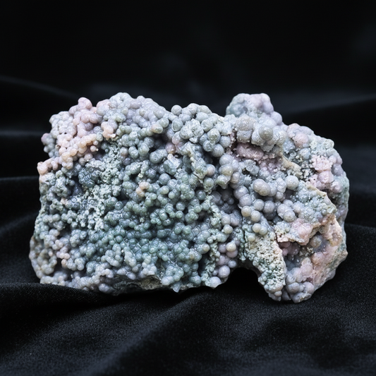 Calcédoine botryoïdale (ou grappe) brute 395g (MB128)