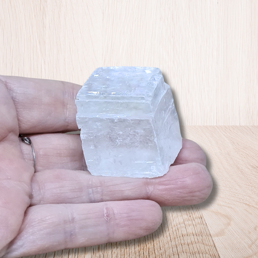 Calcite blanche brute 46g (MB557)
