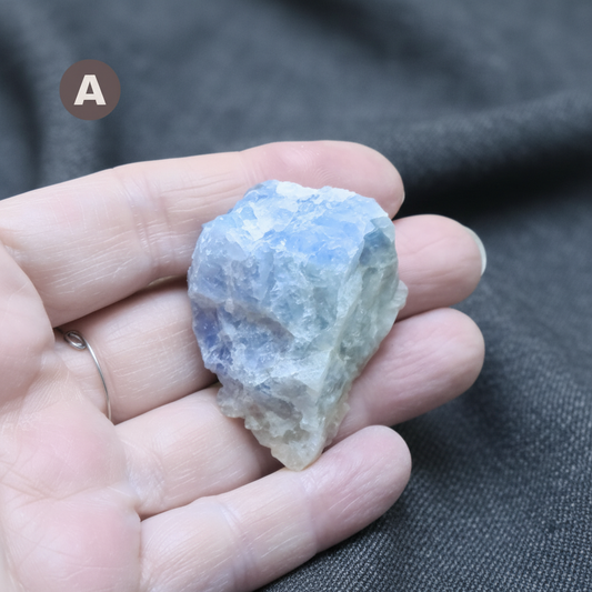 Calcite bleue brute au choix (MB556)