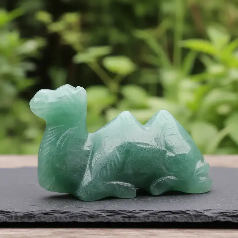 Chameau en Aventurine verte 45g (PRGFL614-1)