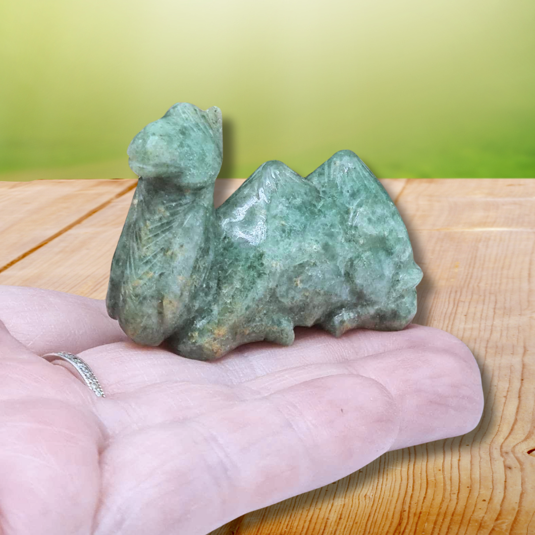 Chameau en Aventurine verte (PRGFL614-2)