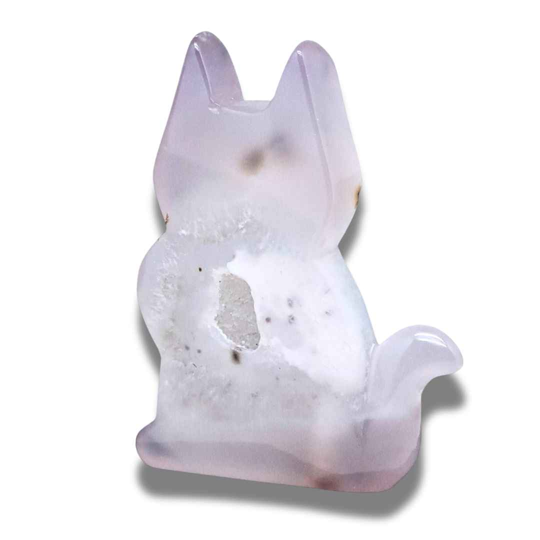 Chat en Calcédoine (PRGFL689) - ENAE Minéraux