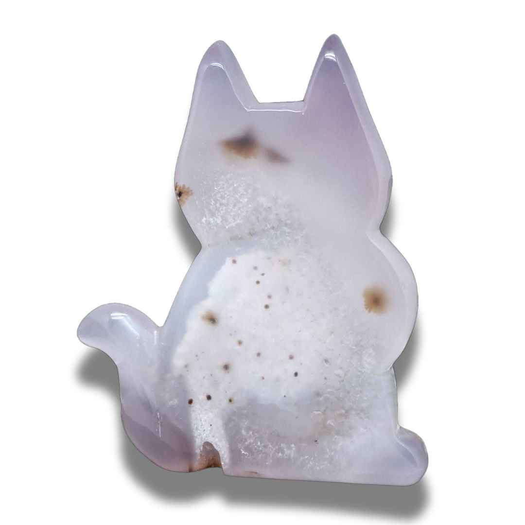 Chat en Calcédoine (PRGFL689) - ENAE Minéraux
