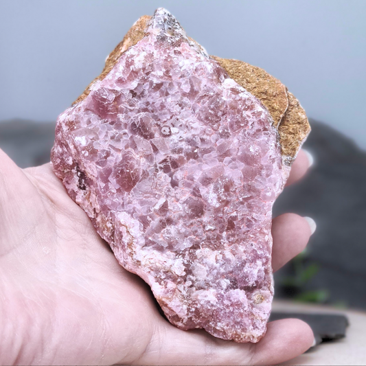 Cobaltocalcite brute 472g (MB407-2) - ENAE Minéraux