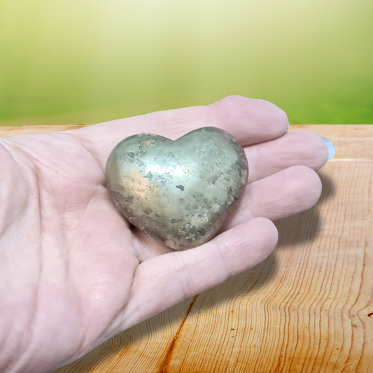 Cœur en Pyrite 94g (PRGFL661-2)