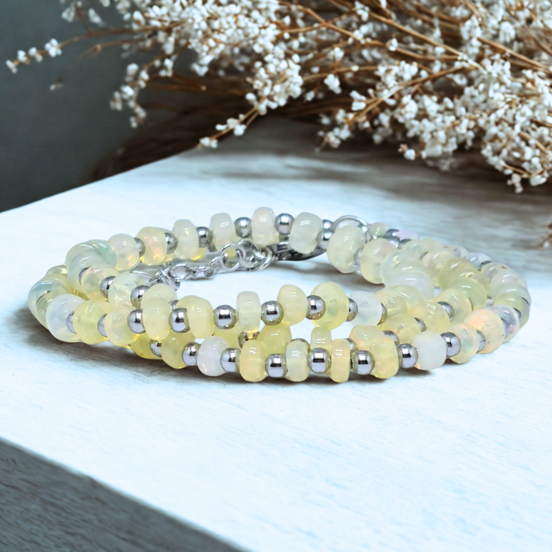 Collier en Opale Welo (COL23-57)