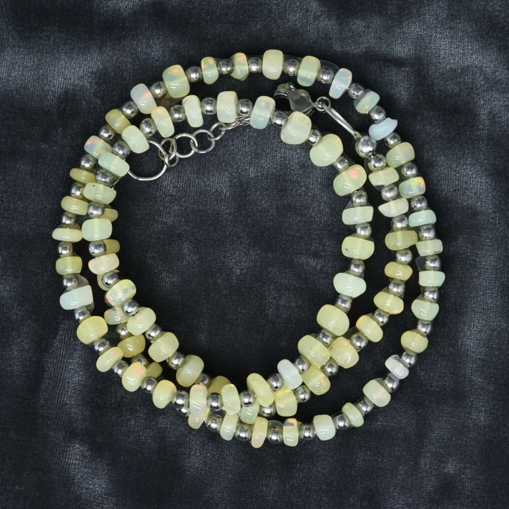 Collier en Opale Welo (COL23-57)