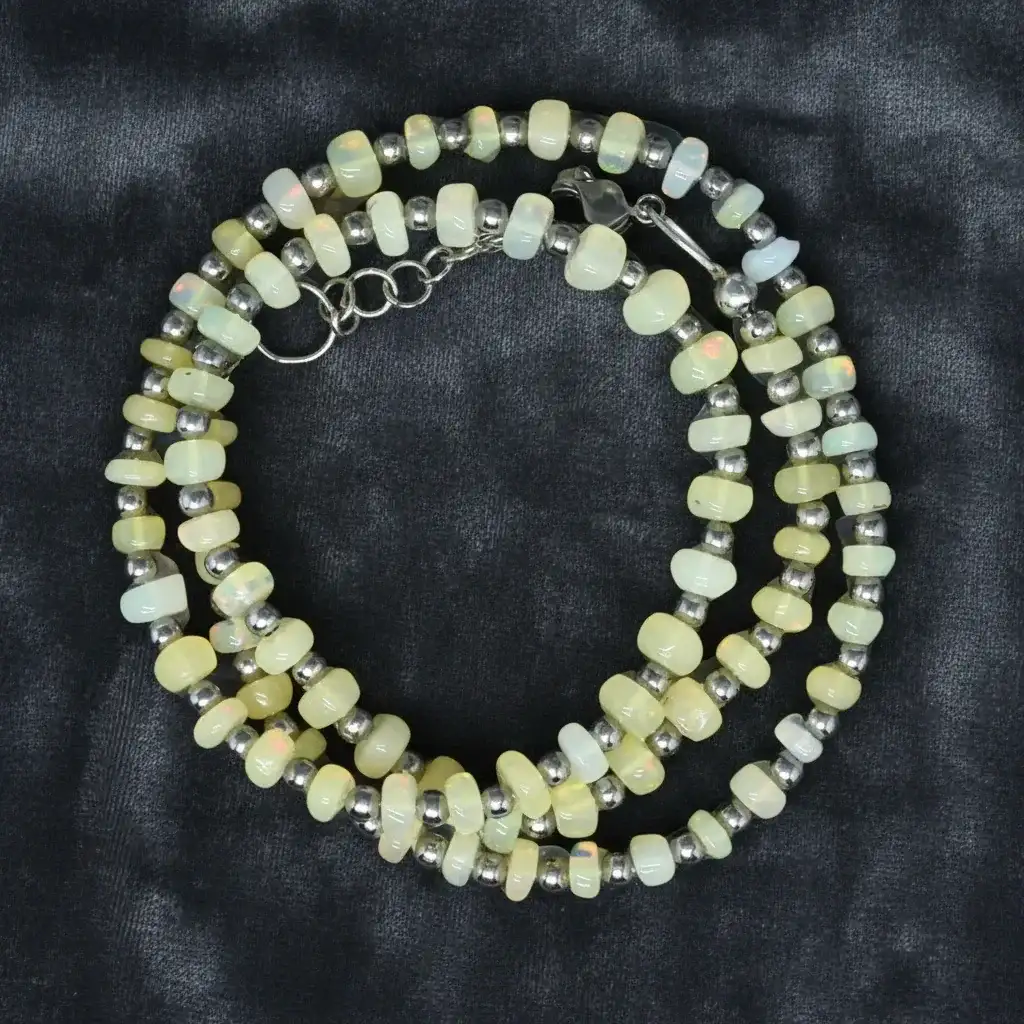 Collier en Opale Welo (COL23 - 57)