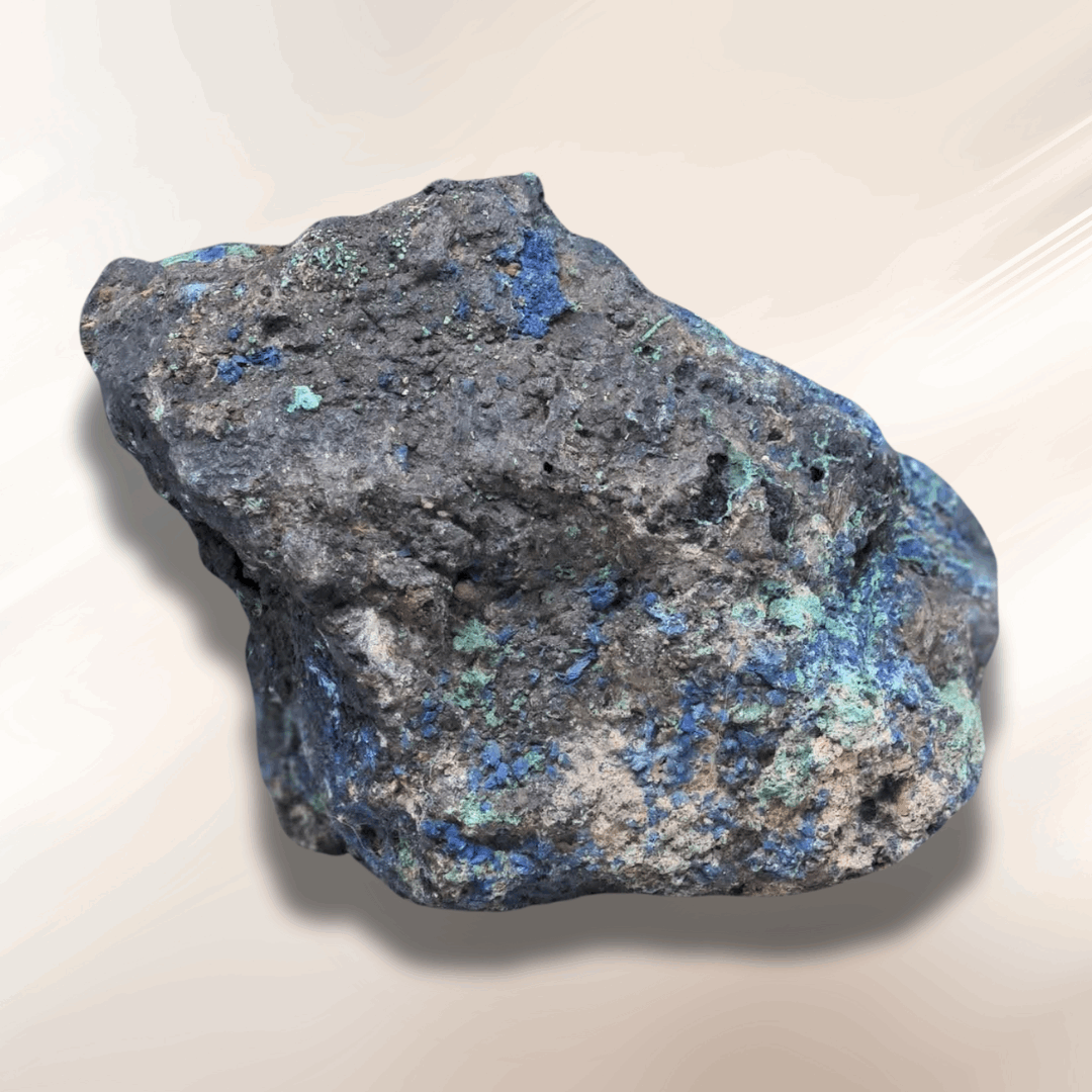 Cristaux d'Azurite et Malachite bruts (MB409-1)