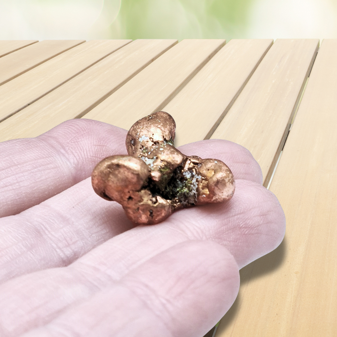 Cuivre natif poli 14g (PRGFL593-2)