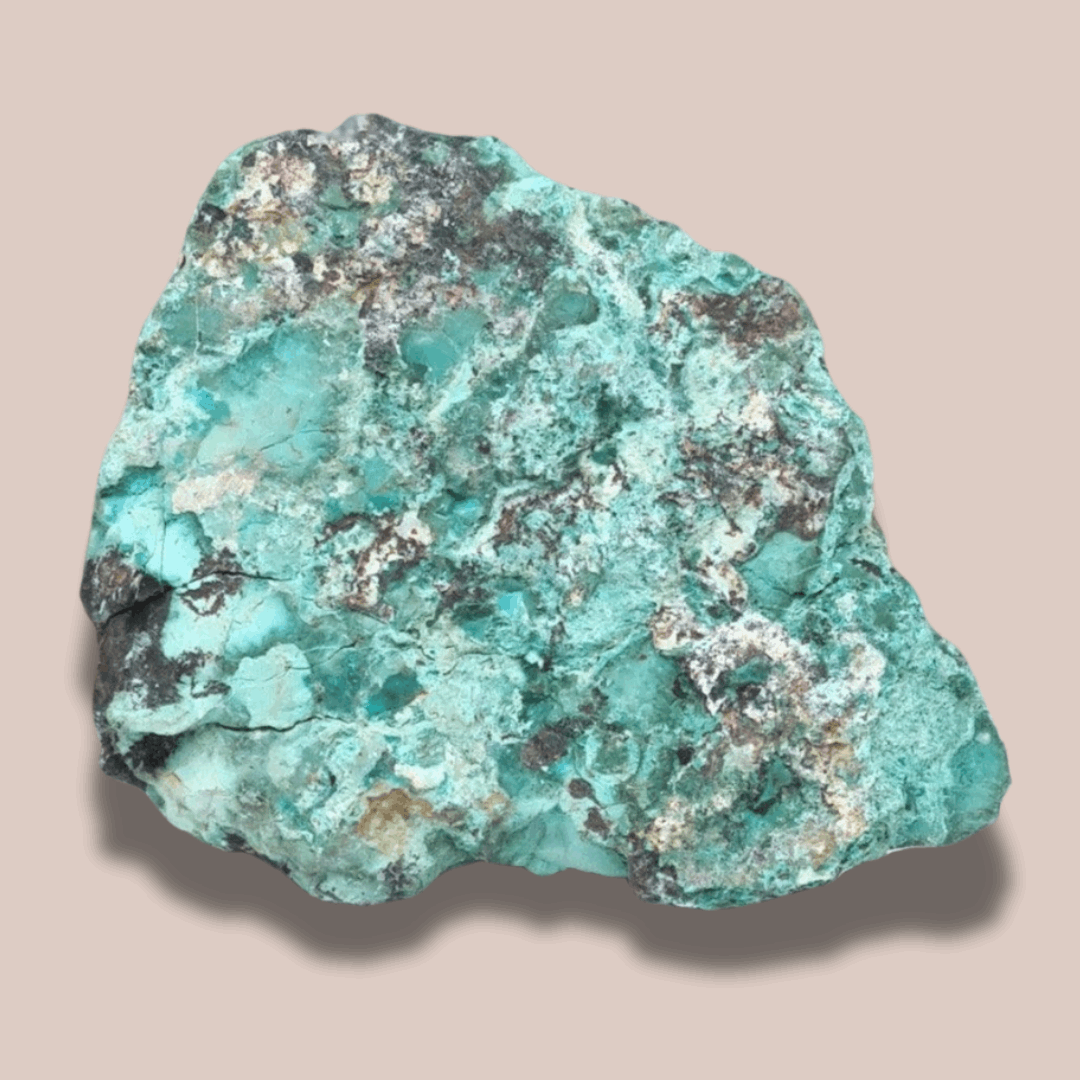 Dioptase, Planchéite, Chrysocolle brute (MB410-2)