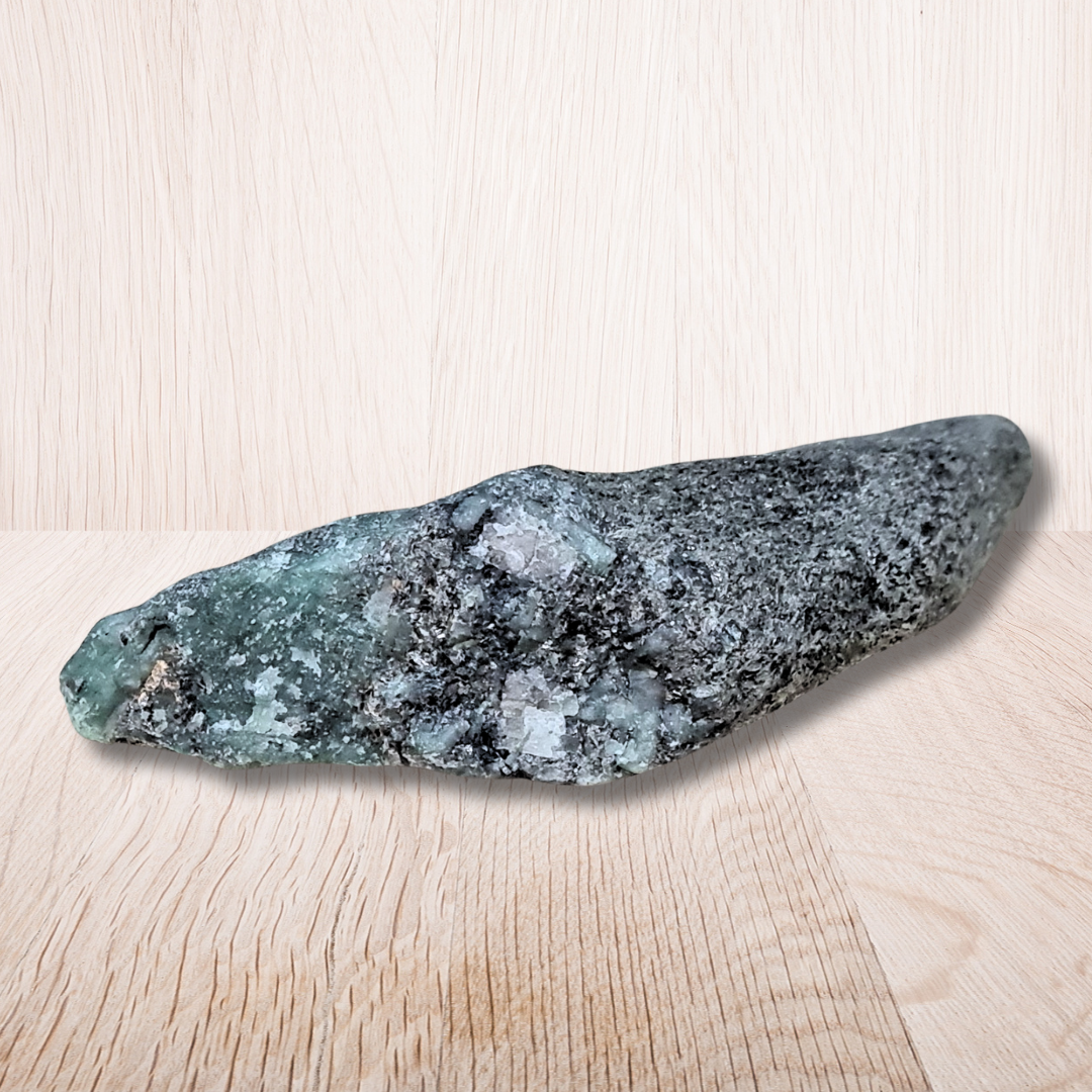 Emeraude sur Mica brute 59g (MB372-9) - ENAE Minéraux