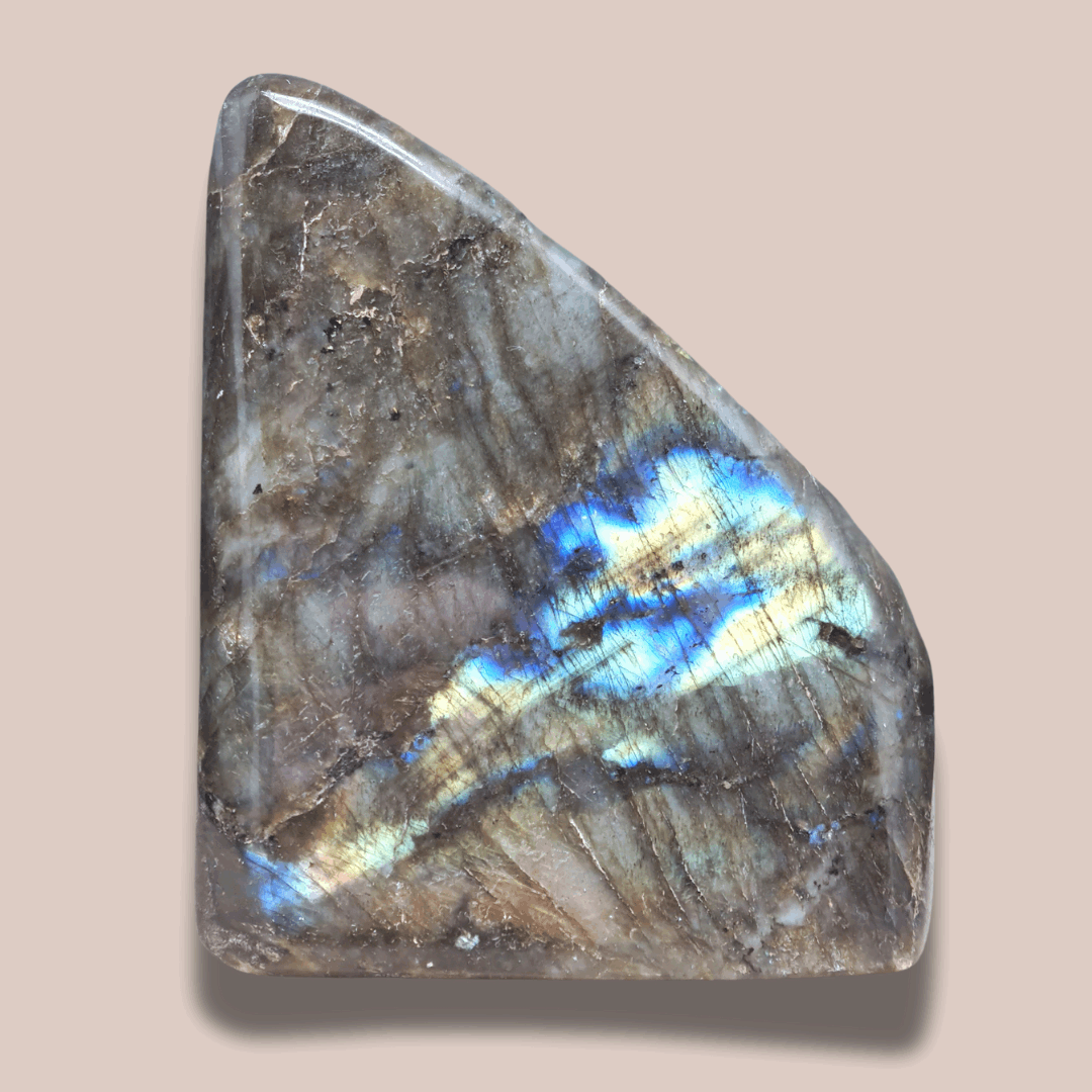 Forme libre polie en Labradorite 653g (PRGFL256-2)