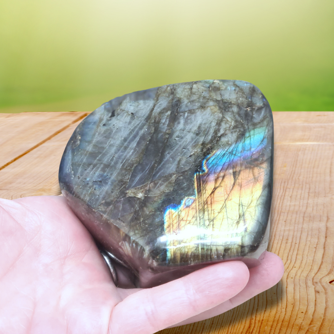 Forme Libre Labradorite 464g (PRGFL527-3) - ENAE Minéraux
