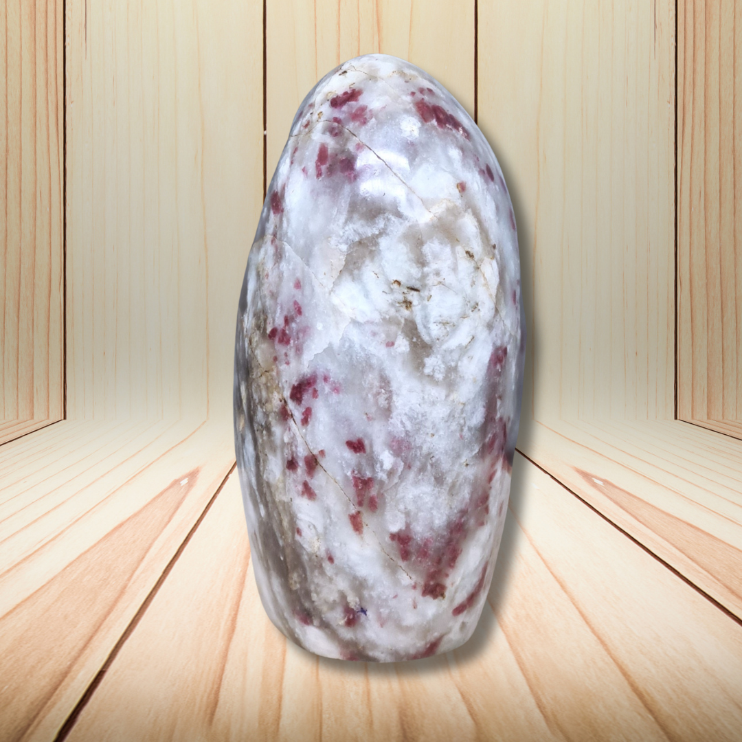 Forme libre polie en Tourmaline rose 283g (PRGFL285) - ENAE Minéraux