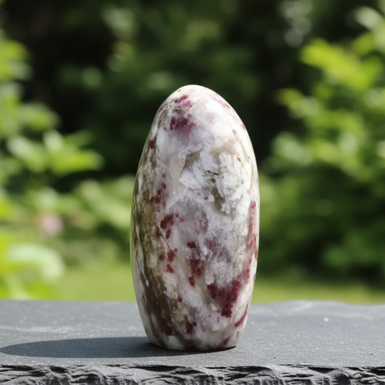 Forme libre polie en Tourmaline rose 283g (PRGFL285)