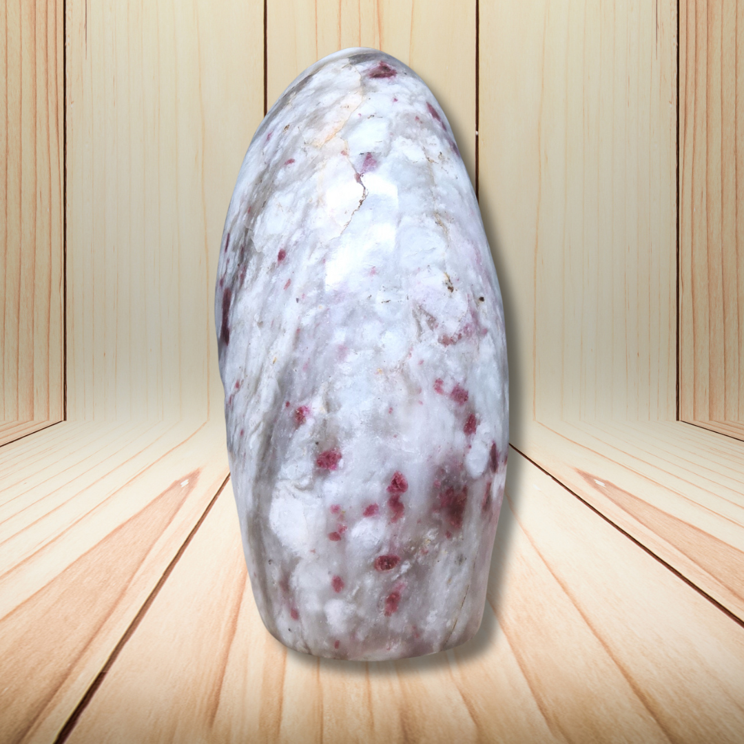 Forme libre polie en Tourmaline rose 283g (PRGFL285) - ENAE Minéraux