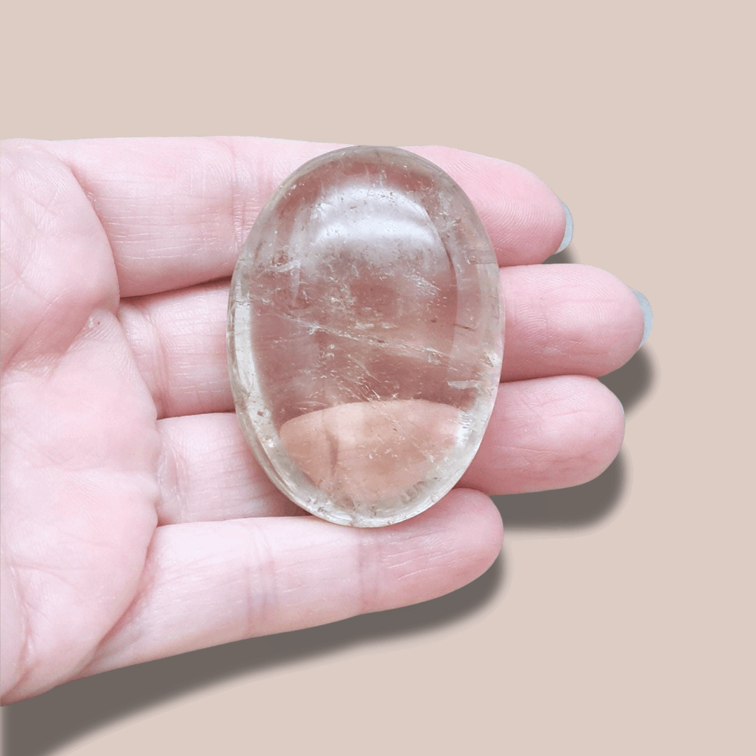 Galet en Citrine naturelle (PRGFL553-2)