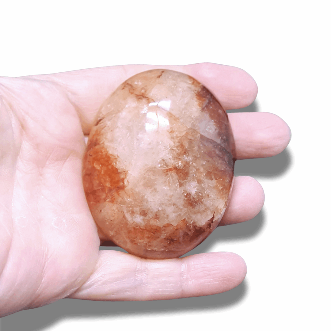 Galet en Quartz hématoïde (PRGFL722) - ENAE Minéraux