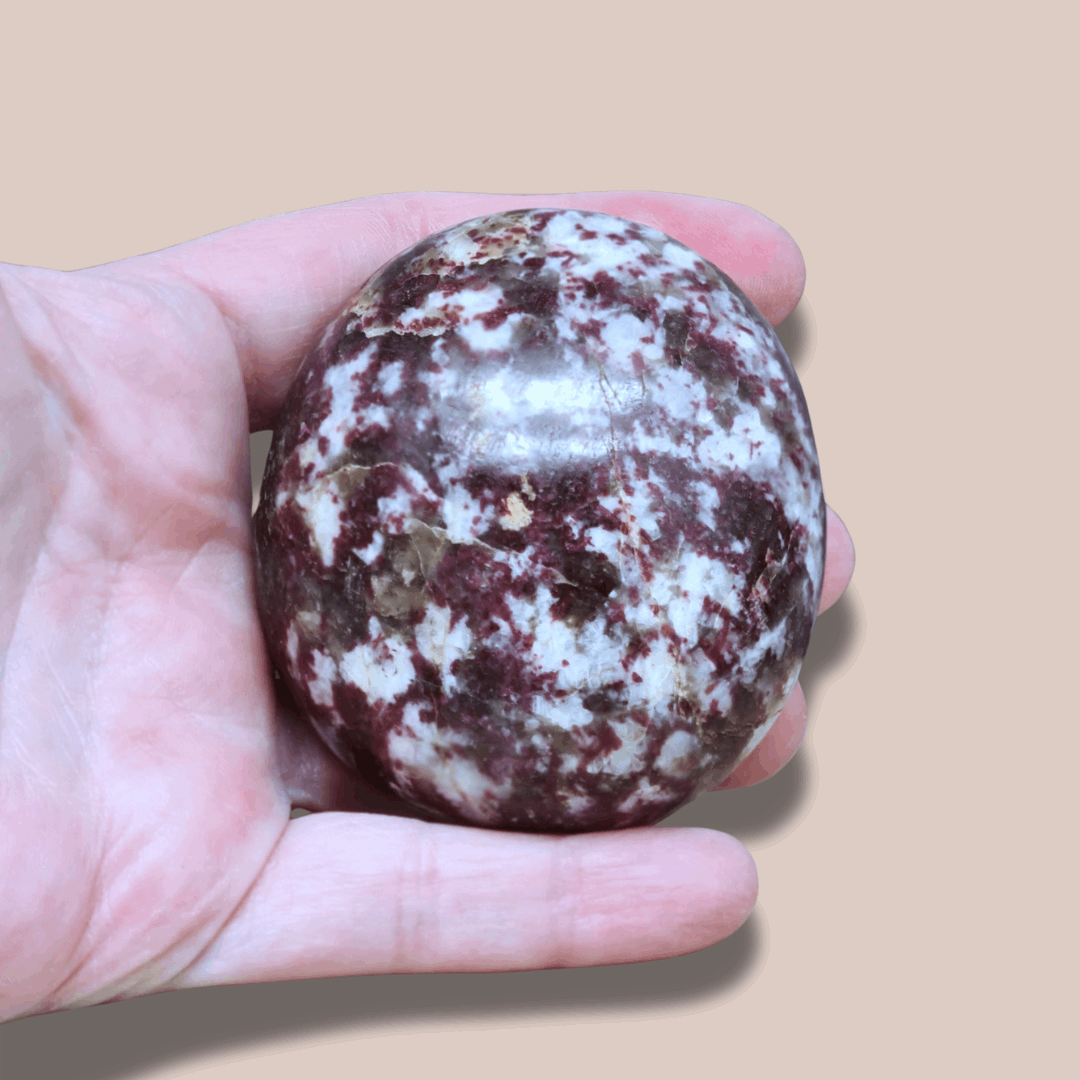 Galet en Tourmaline rose (Rubellite) (PRGFL526-9)