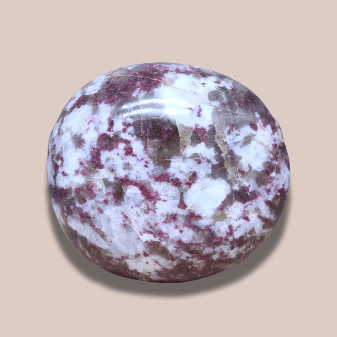 Galet en Tourmaline rose (Rubellite) (PRGFL526-9)