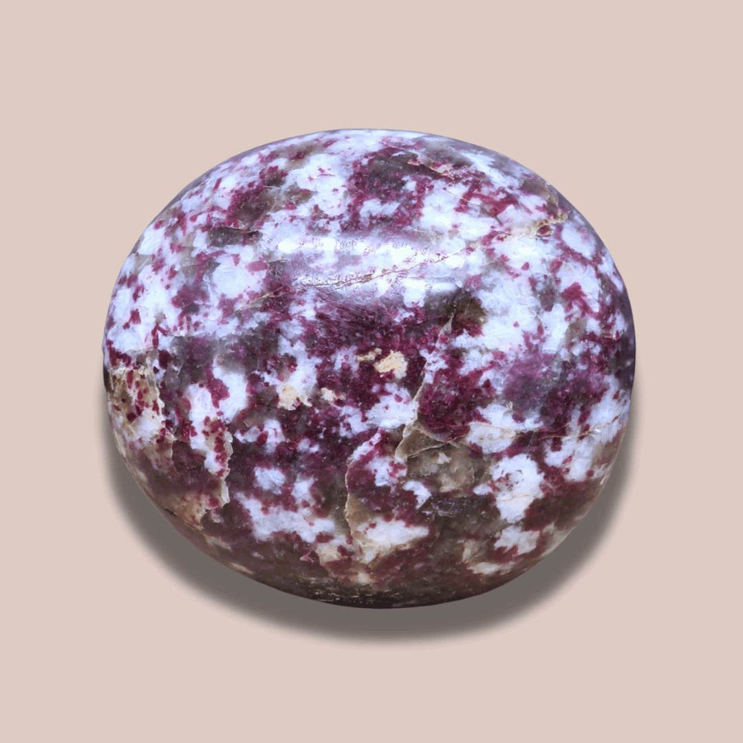 Galet en Tourmaline rose (Rubellite) (PRGFL526-9)